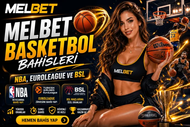 Melbet Basketbol Bahisleri — NBA, EuroLeague ve BSL